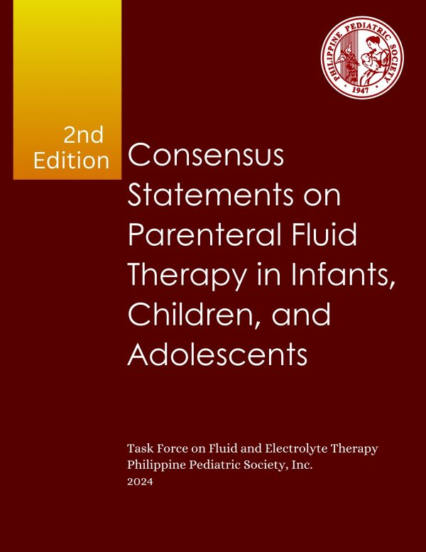 Consensus Statements on Fluid Therapy in Infants, Children & Adolescents – 2nd Edition